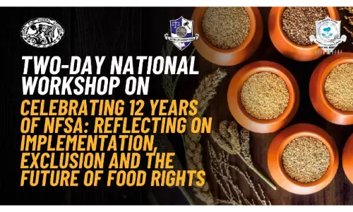 NLUO To Host National Workshop On 12 Years Of NFSA And Future Of Food Rights NLUO To Host National Workshop On 12 Years Of NFSA And Future Of Food Rights