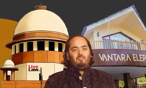 Vantaras Acquisition Of Animals As Per Regulations : Supreme Court Accepts SIT Report Vantaras Acquisition Of Animals As Per Regulations : Supreme Court Accepts SIT Report