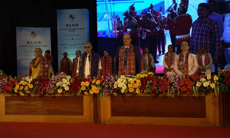 National Law University Odisha Holds 12th Convocation National Law University Odisha Holds 12th Convocation