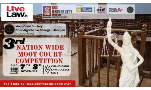 Chandigarh Law College, CGC University Mohali Organises National Moot Court Competition 2025 Chandigarh Law College, CGC University Mohali Organises National Moot Court Competition 2025