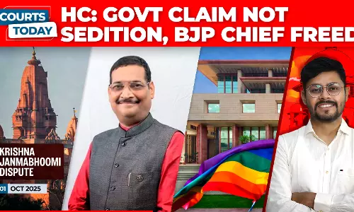 Sedition against BJP leader | AI in trial courts | Krishna Janmabhoomi | Transgender Rights Sedition against BJP leader | AI in trial courts | Krishna Janmabhoomi | Transgender Rights