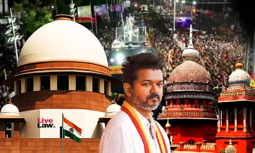 Karur Stampede: Supreme Court Slams Madras High Court; Says Adverse Remarks Passed Against TVK & Vijay Without Hearing Them