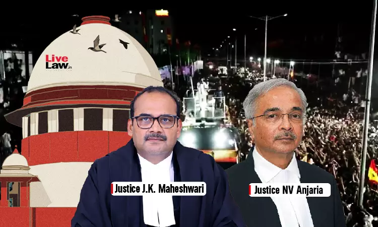 Karur Stampede | Media Statements Of TN Police May Create Doubts About Impartiality Of Probe : Supreme Court Karur Stampede | Media Statements Of TN Police May Create Doubts About Impartiality Of Probe : Supreme Court