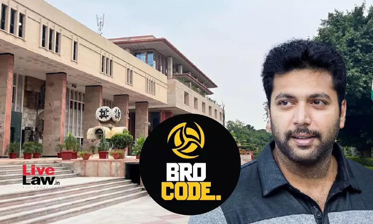 Delhi High Court Bars Actor Ravi Mohans Studio From Using BRO CODE Title For Its Upcoming Tamil Film Delhi High Court Bars Actor Ravi Mohans Studio From Using BRO CODE Title For Its Upcoming Tamil Film