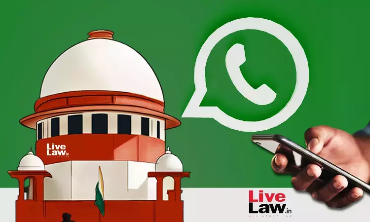 Supreme Court Refuses To Accept Service Of Notice Through WhatsApp Supreme Court Refuses To Accept Service Of Notice Through WhatsApp