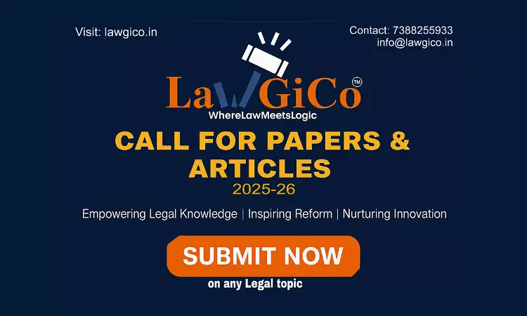 LaWGiCo Invites Papers & Articles On Emerging Legal, Policy And Justice Themes (2025–26) LaWGiCo Invites Papers & Articles On Emerging Legal, Policy And Justice Themes (2025–26)