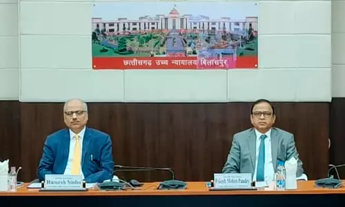 High Court Of Chhattisgarh Virtually Inaugurates Additional Bar Room In Balodabazar; Foundation Stones Laid For Civil Court Buildings At Bhatapara, Simga & Kasdo