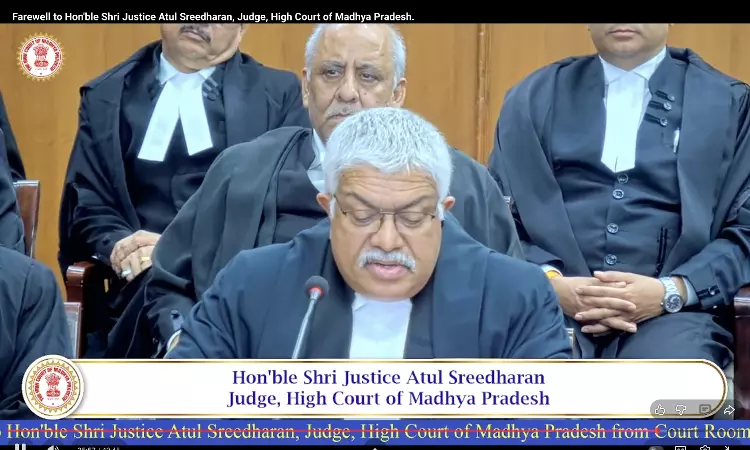 “Those In Power Today Will Not Be There Tomorrow”: Justice Atul Sreedharan Quotes Poet Rahat Indori, Bids Farewell To MP High Court “Those In Power Today Will Not Be There Tomorrow”: Justice Atul Sreedharan Quotes Poet Rahat Indori, Bids Farewell To MP High Court