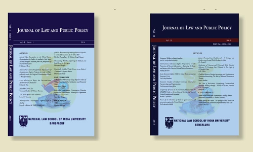 Call For Papers: NLS JLPPs Special Edition On Ease Of Doing Business In India Call For Papers: NLS JLPPs Special Edition On Ease Of Doing Business In India