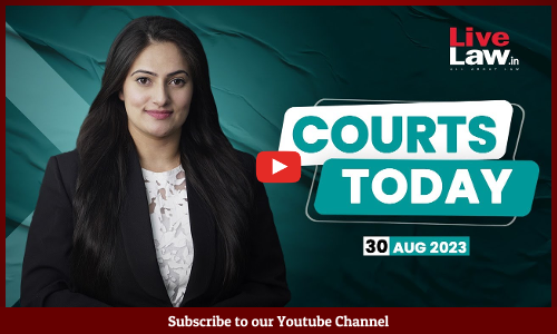 Courts Today 30.08.23: Lawyers-Policemen Clash In Hapur| B.Ed vs D.Ed Holders And More Courts Today 30.08.23: Lawyers-Policemen Clash In Hapur| B.Ed vs D.Ed Holders And More