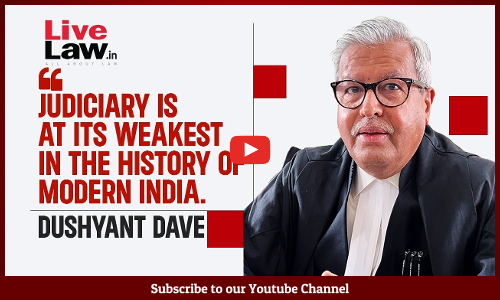 Judiciary Is At Its Weakest In Modern Indian History : Dushyant Dave |Video Interview Judiciary Is At Its Weakest In Modern Indian History : Dushyant Dave |Video Interview